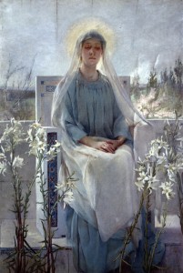 Sarah Paxton Bell Dodson - Meditation of the Holy Virgin 1889